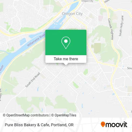 Pure Bliss Bakery & Cafe map