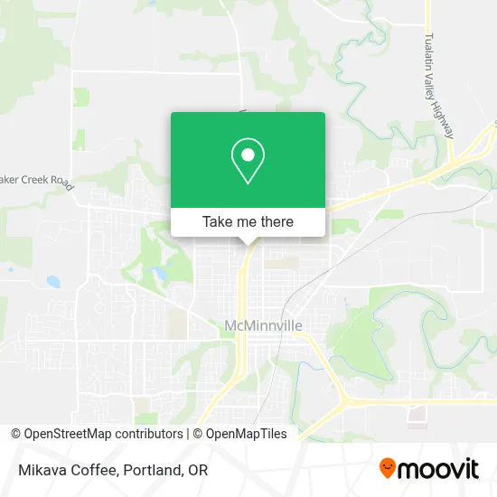 Mikava Coffee map