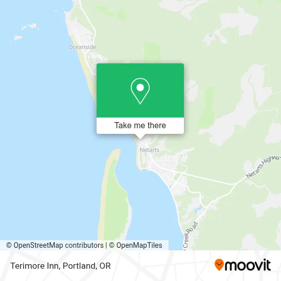 Terimore Inn map