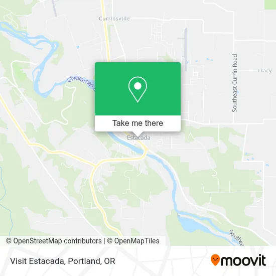 Visit Estacada map