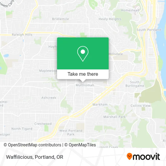Waffilicious map