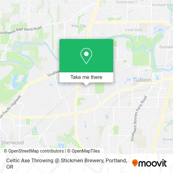 Celtic Axe Throwing @ Stickmen Brewery map