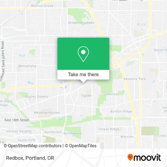 Redbox map