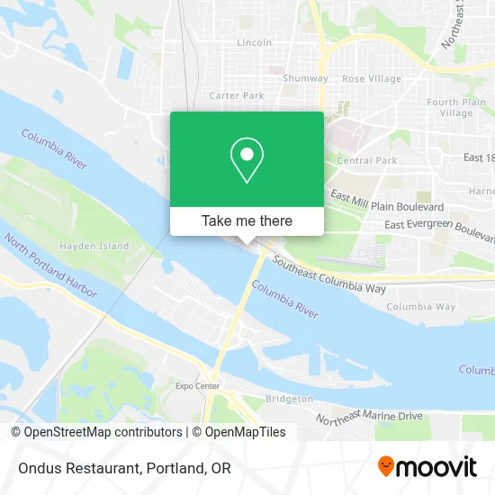 Ondus Restaurant map