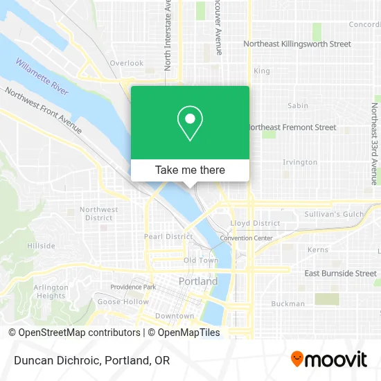 Duncan Dichroic map