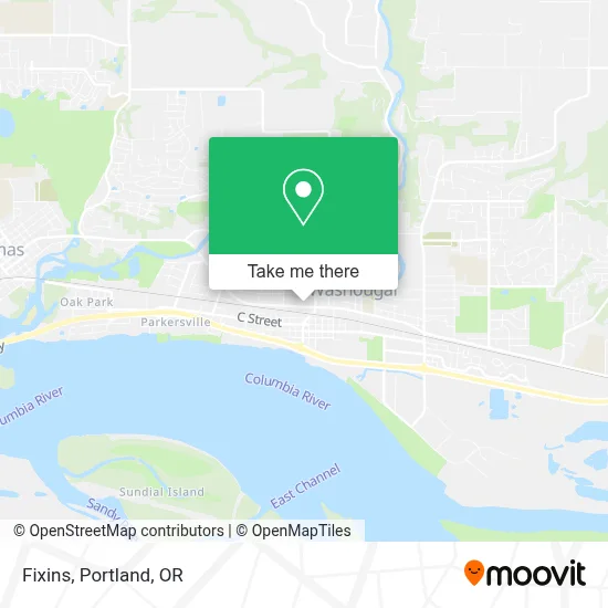 Fixins map