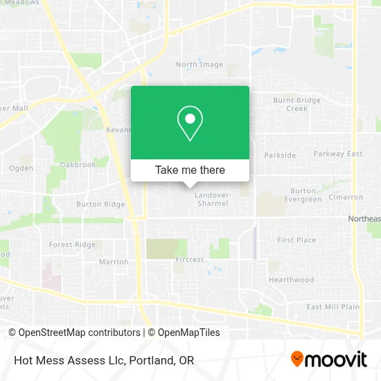 Hot Mess Assess Llc map