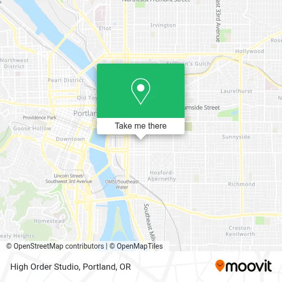 High Order Studio map