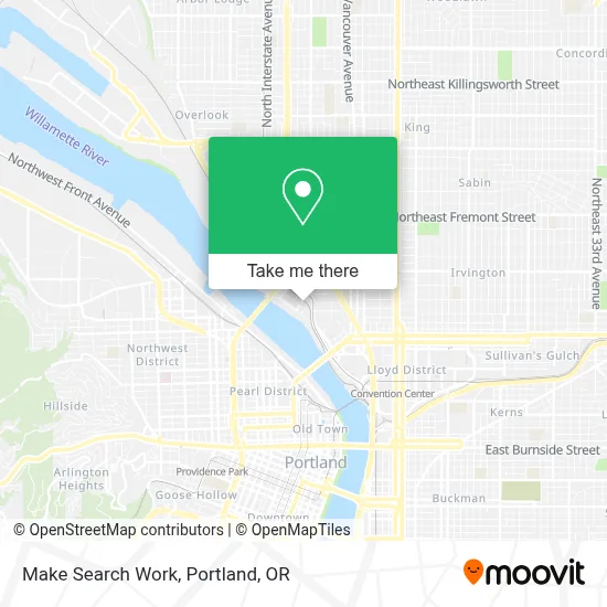Make Search Work map