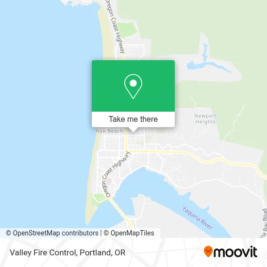 Valley Fire Control map