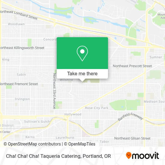 Cha! Cha! Cha! Taqueria Catering map