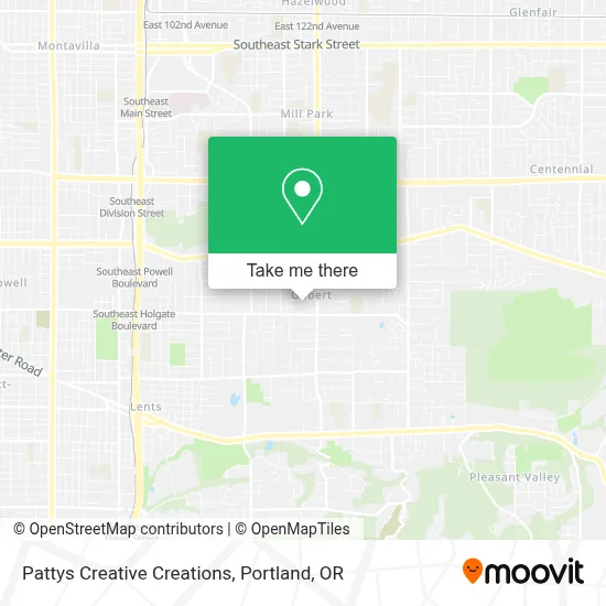 Pattys Creative Creations map