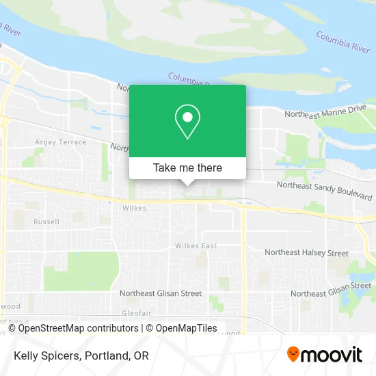 Kelly Spicers map