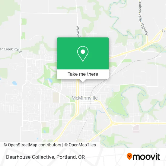 Dearhouse Collective map