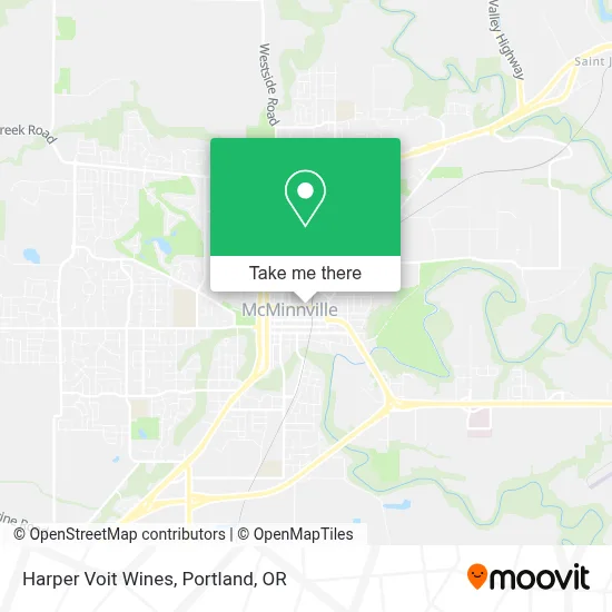 Harper Voit Wines map