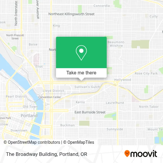 The Broadway Building map