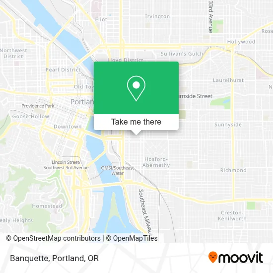 Banquette map
