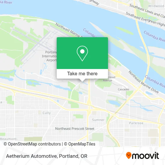 Aetherium Automotive map