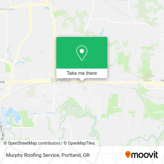 Murphy Roofing Service map