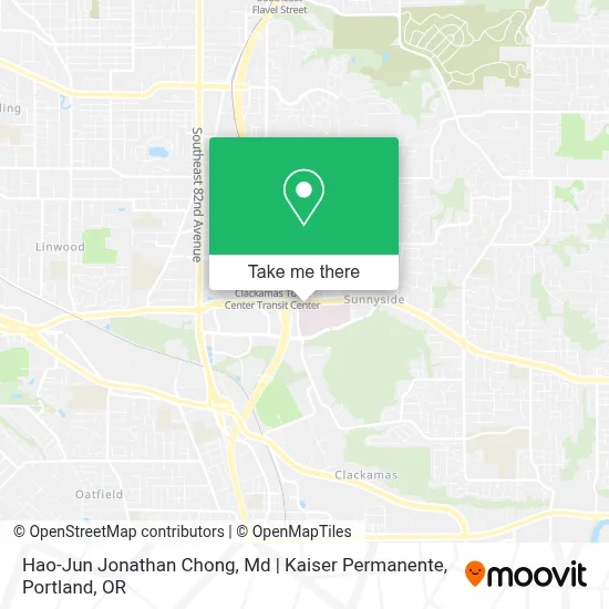 Hao-Jun Jonathan Chong, Md | Kaiser Permanente map