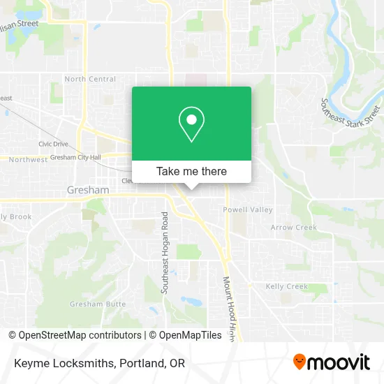 Keyme Locksmiths map