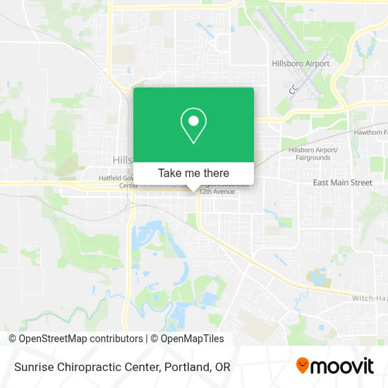 Sunrise Chiropractic Center map