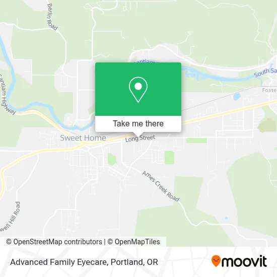 Advanced Family Eyecare map