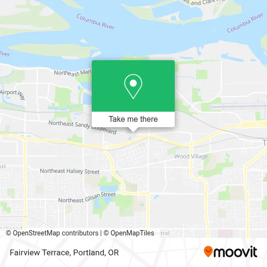 Fairview Terrace map