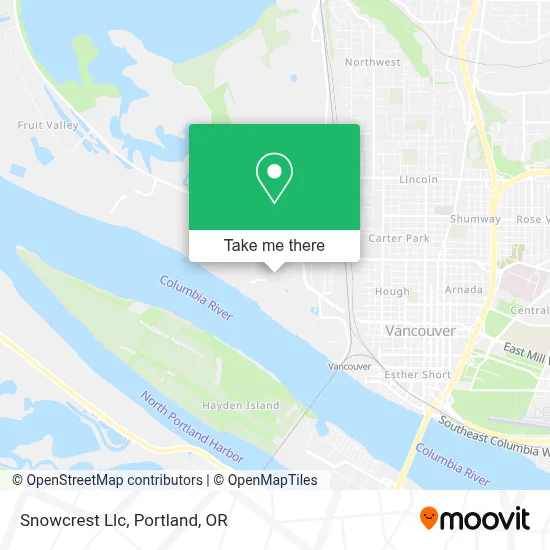 Snowcrest Llc map