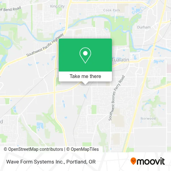 Wave Form Systems Inc. map