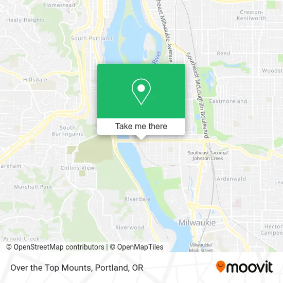 Over the Top Mounts map