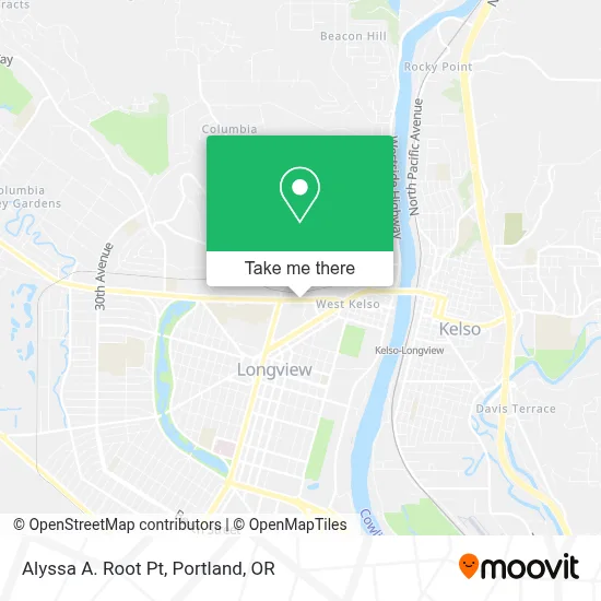 Alyssa A. Root Pt map