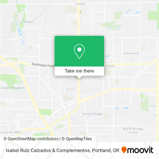 Isabel Ruiz Calzados & Complementos map