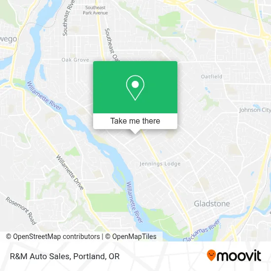 R&M Auto Sales map