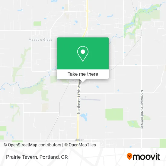 Prairie Tavern map