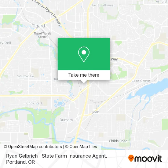 Ryan Gelbrich - State Farm Insurance Agent map