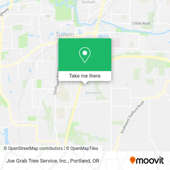 Joe Grab Tree Service, Inc. map