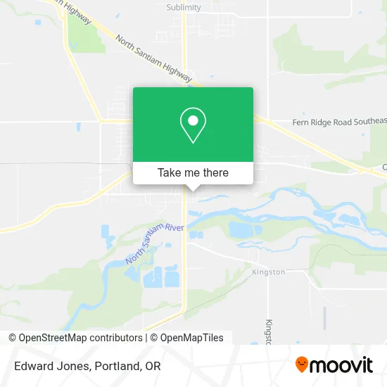 Edward Jones map