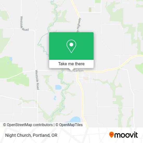 Night Church map