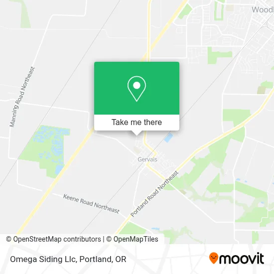 Omega Siding Llc map