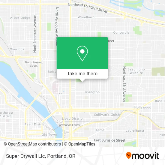 Super Drywall Llc map