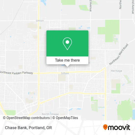 Chase Bank map