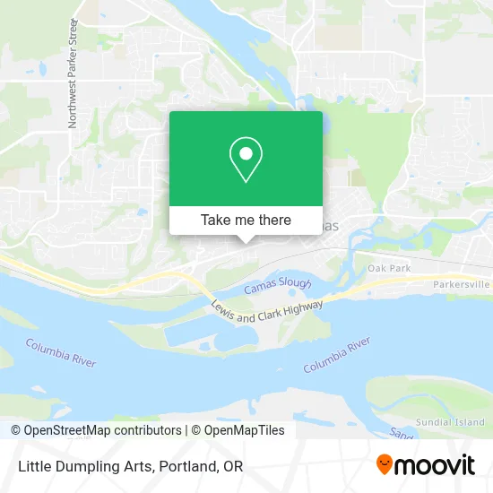 Little Dumpling Arts map