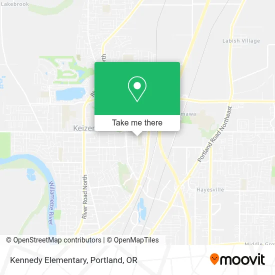 Kennedy Elementary map