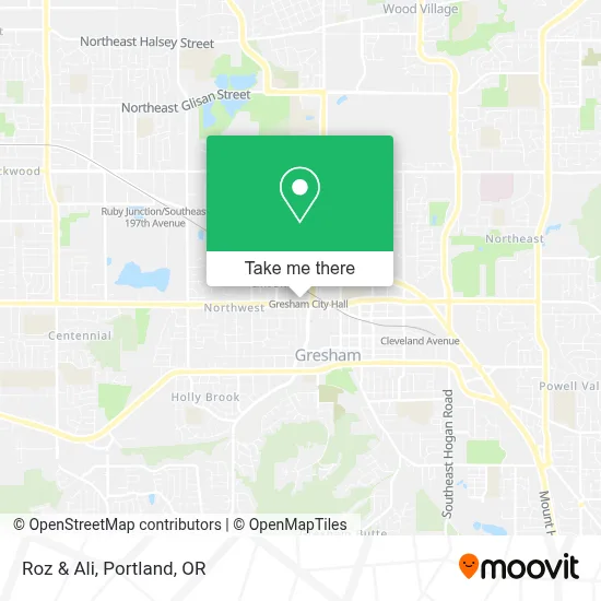 Roz & Ali map