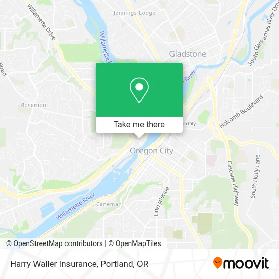 Harry Waller Insurance map