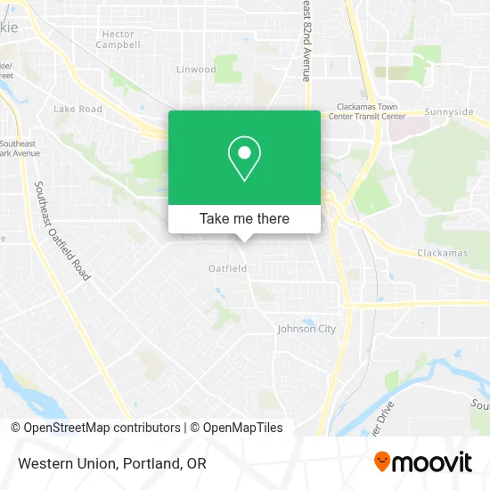 Western Union map