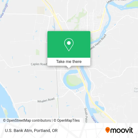 U.S. Bank Atm map