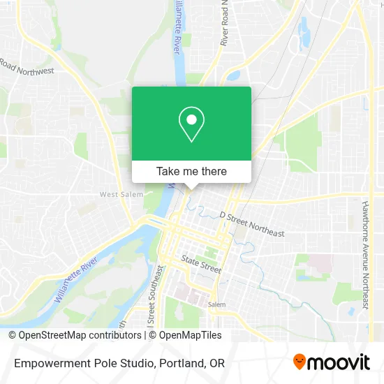 Empowerment Pole Studio map