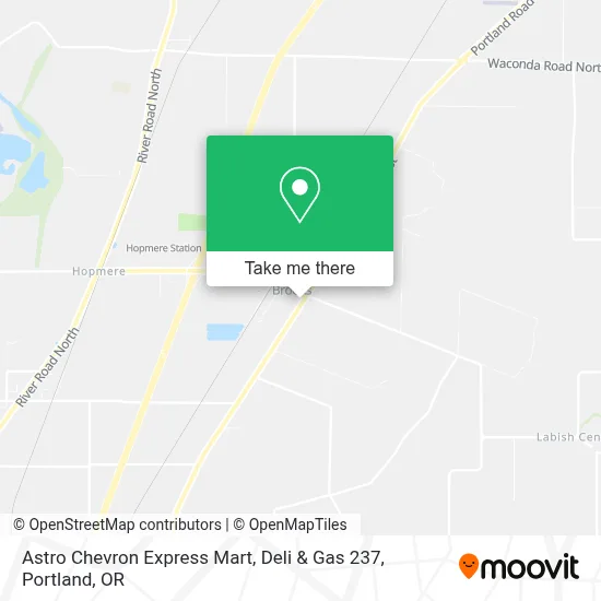 Astro Chevron Express Mart, Deli & Gas 237 map